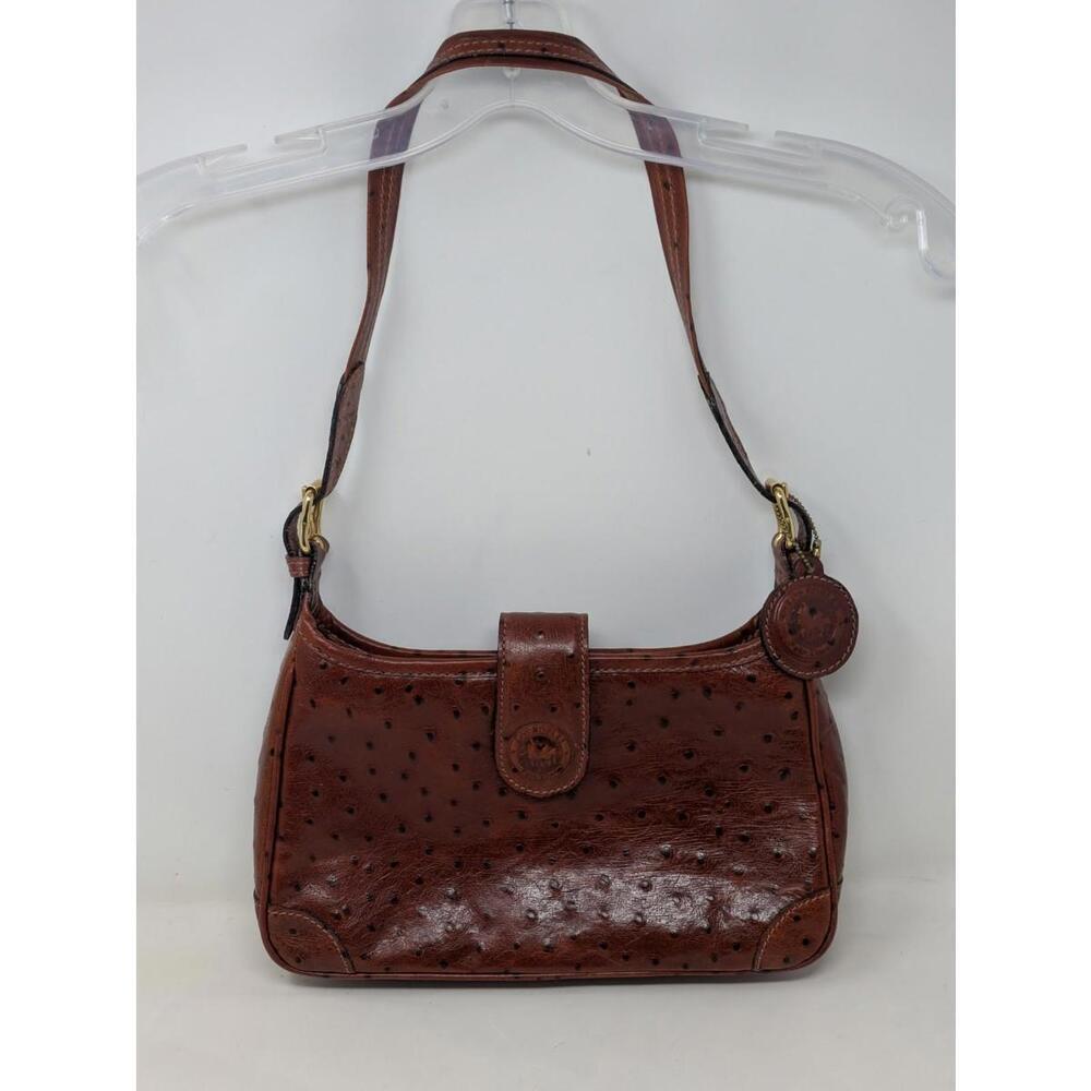 Los Robles Polo Time Leather Shoulder Bag w/ accent buckles&Tags GREAT CONDITION